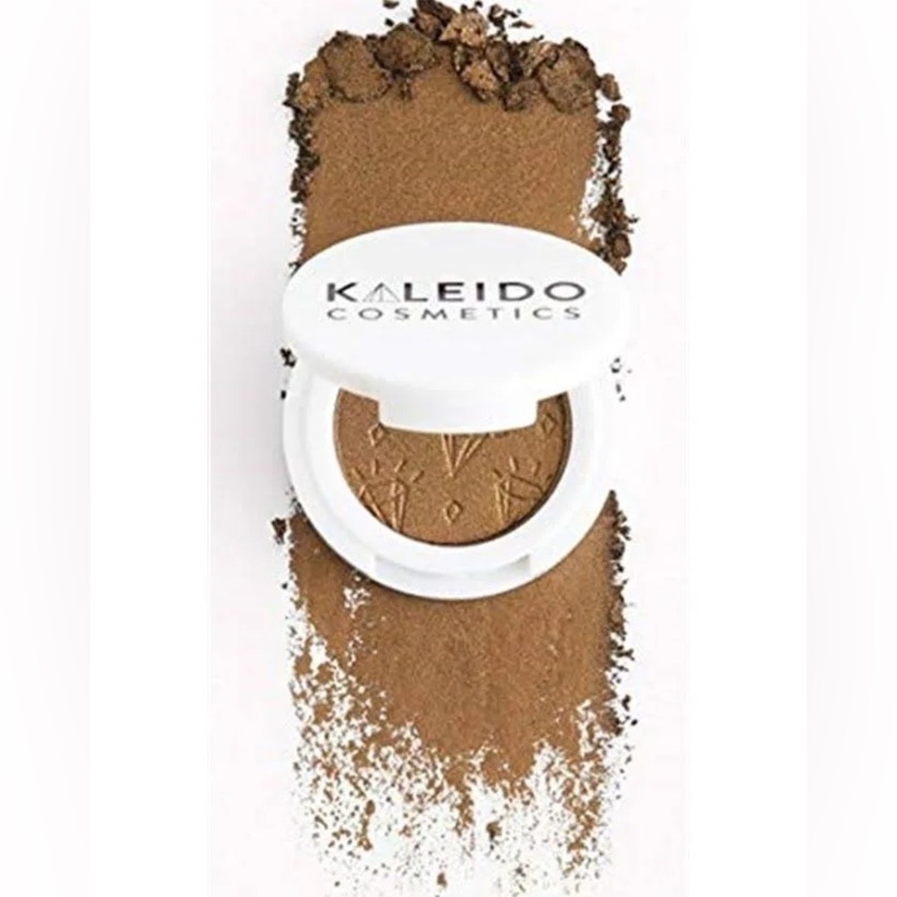 NEW Kaleido Cosmetics Diamond Foils Eyeshadow In Paradiso shade, Gold, NIB